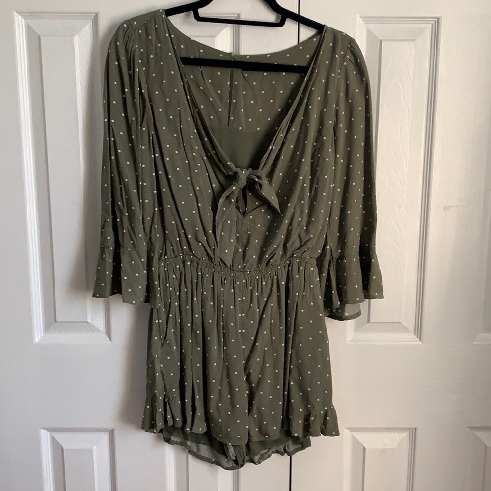 Abercrombie & Fitch Polka Dot Romper